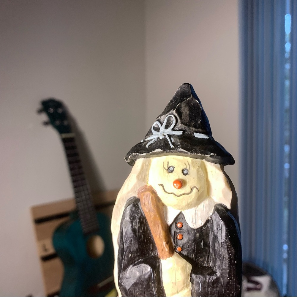 VTG 1996 Limited Edition Hermitage Halloween Witch Decor Figurine 6"